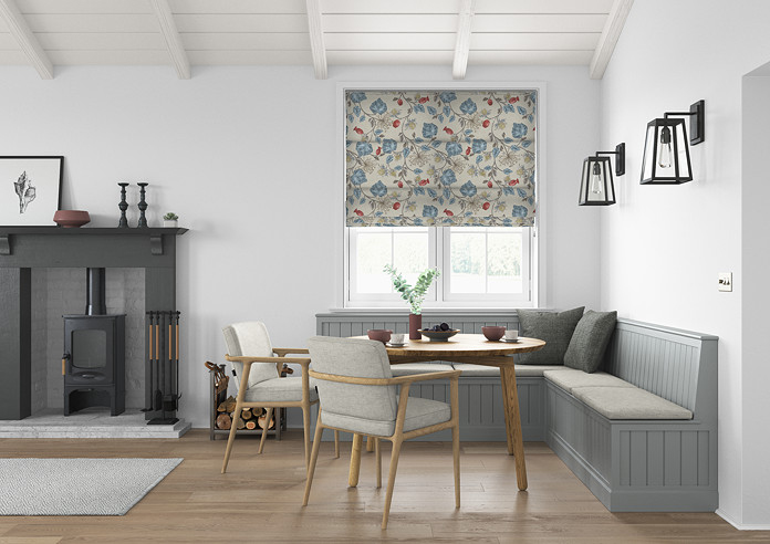 Parchment, Wedgewood - Roman Blind - Image 5